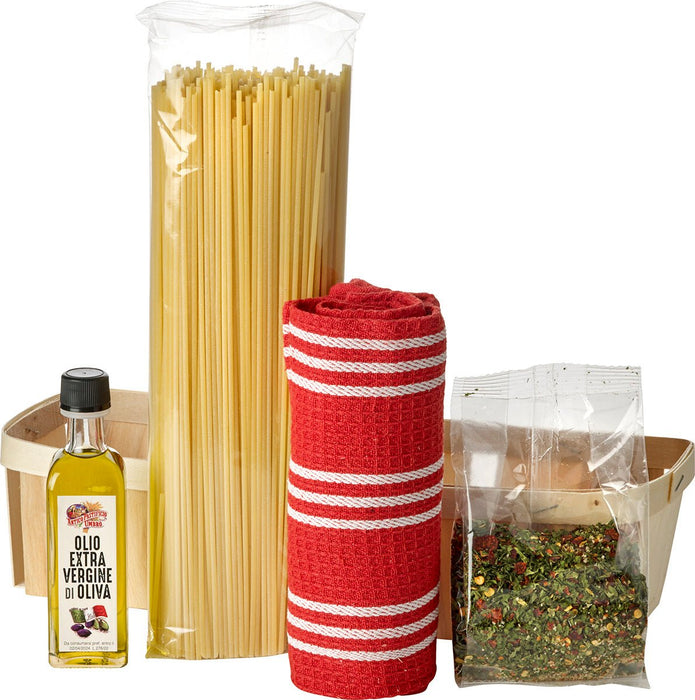 Kochbox 'Rührendes Körbchen Aglio & Olio` Präsentboxen - Spree Gourmet