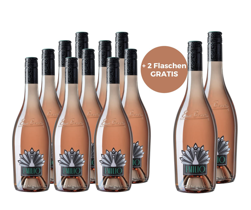 10+2 Paket Emilio Rosé 2022 Weinpaket - Spree Gourmet