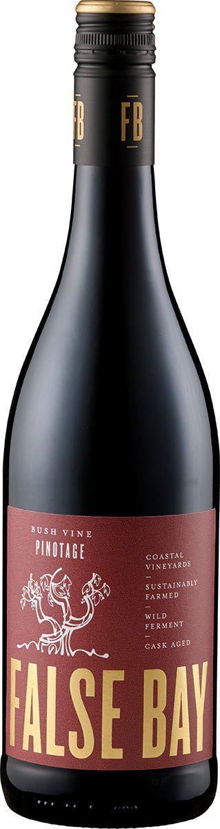 False Bay Bush Vine 2022 Pinotage Rotwein - Spree Gourmet