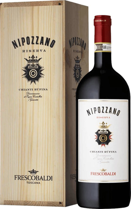 Frescobaldi Nipozzano 2018 Vecchie Viti 1,5L in Holzkiste Rotwein - Spree Gourmet