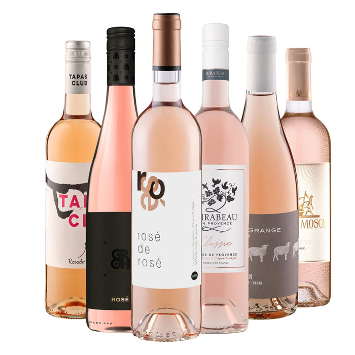 Kennenlernpaket Internationale Rosé-Lieblinge Weinpaket - Spree Gourmet
