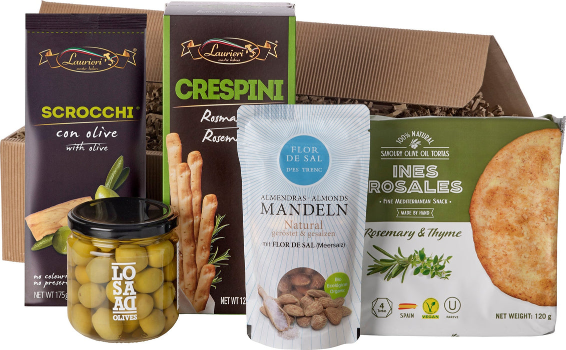 Picknick Geschenkbox - "Snackbox Querbeet" Präsente - Spree Gourmet