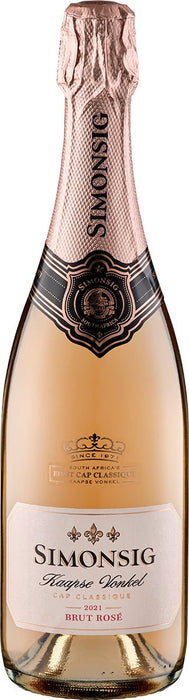 Simonsig Kaapse Vonkel 2021 Brut Rosé Schaumwein - Spree Gourmet