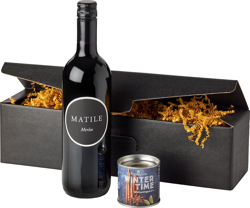 Geschenkbox 'Winter Time, heißer Wein!' Präsentboxen - Spree Gourmet