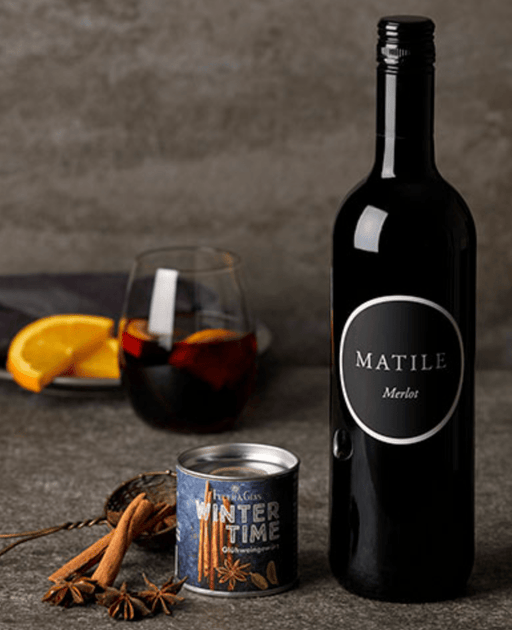 Geschenkbox 'Winter Time, heißer Wein!' Präsentboxen - Spree Gourmet