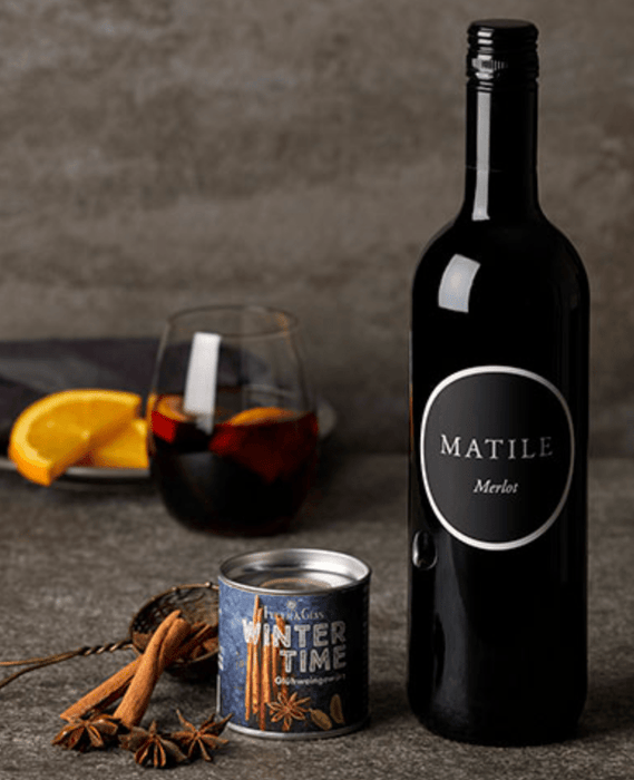 Geschenkbox 'Winter Time, heißer Wein!' Präsentboxen - Spree Gourmet