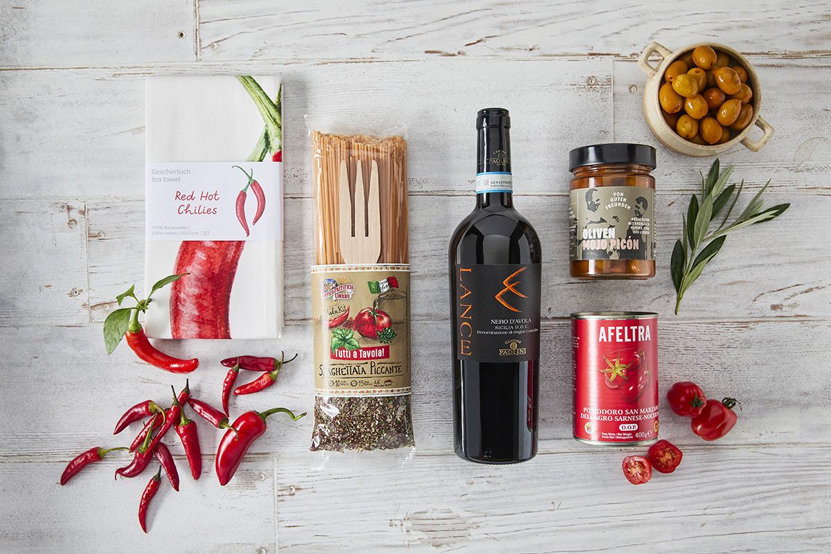 Kochbox 'Red Chili' Präsentboxen - Spree Gourmet