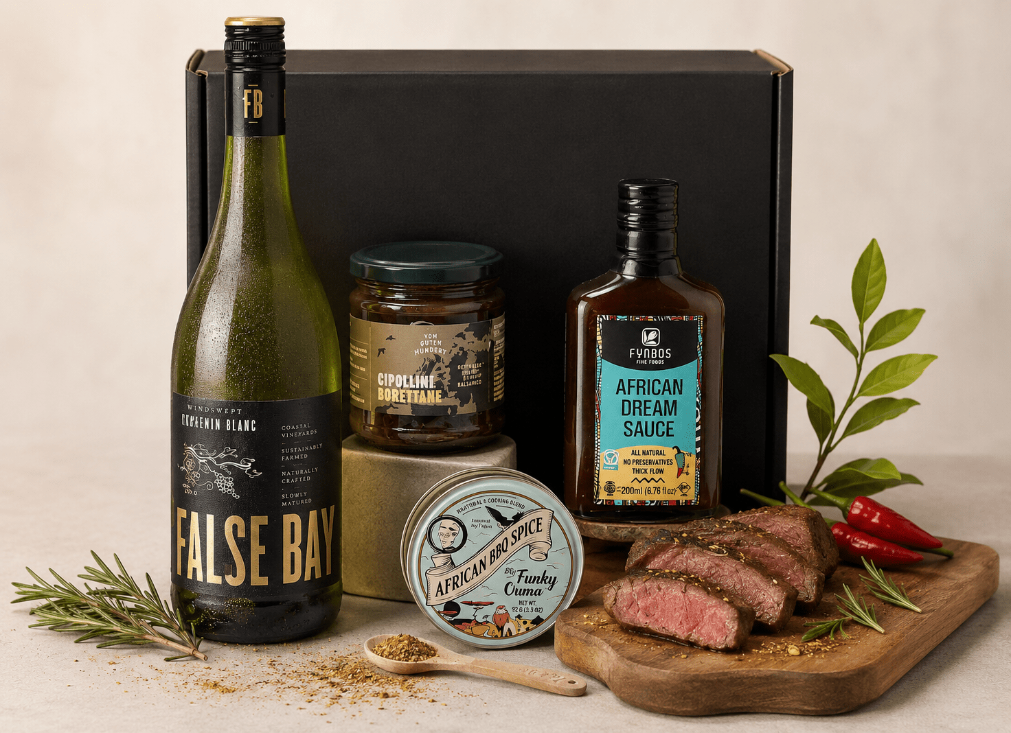 Präsentbox 'African-Spice-Box' Präsentboxen - Spree Gourmet