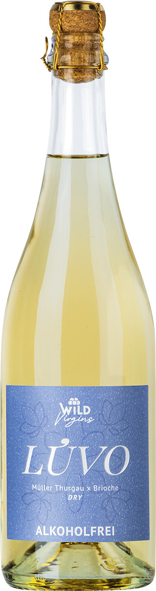 WILD VIRGINS LÚVO Müller Thurgau x Brioche Blue Label alkoholfrei 0,75 l