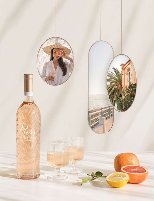 10er Pure Rosé-Paket + gratis Magnumflasche Roséwein - Spree Gourmet