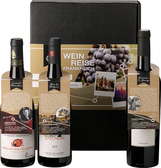 3er Weinpaket 'Weinreise in Südfrankreich' Weinpaket - Spree Gourmet