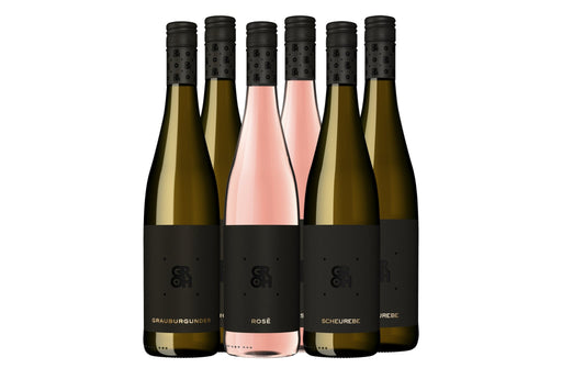 6er Weinpaket 'Groh'se Momente genießen' Weinpaket - Spree Gourmet