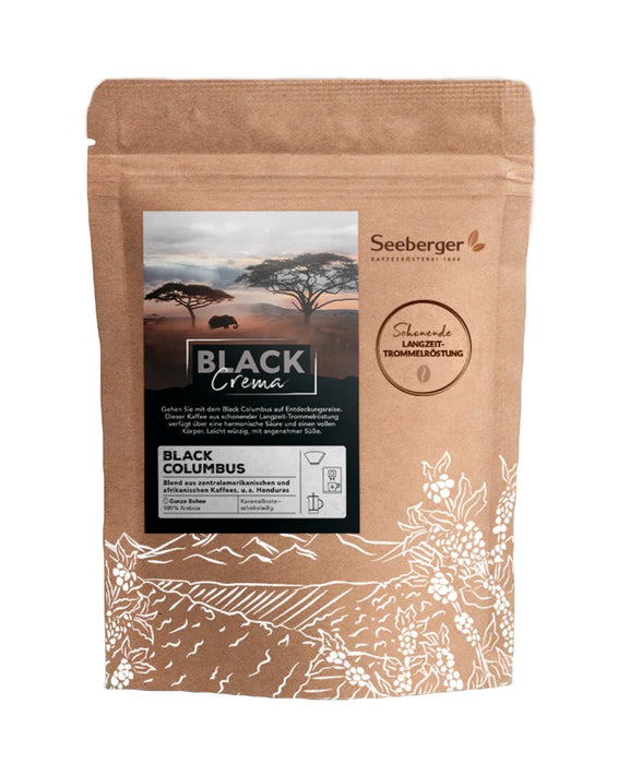 Black Columbus - Black Crema Kaffee - Spree Gourmet
