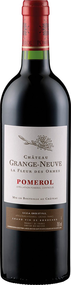 Château Grange Neuve La Fleur des Ormes 2018 Pomerol Rotwein - Spree Gourmet
