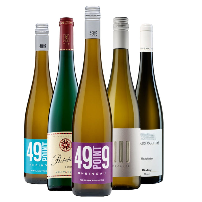 Deutsche Riesling-Favoriten Weinpaket - Spree Gourmet
