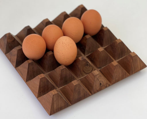 Eierpalette aus Nussbaum Holzkollektion - Spree Gourmet