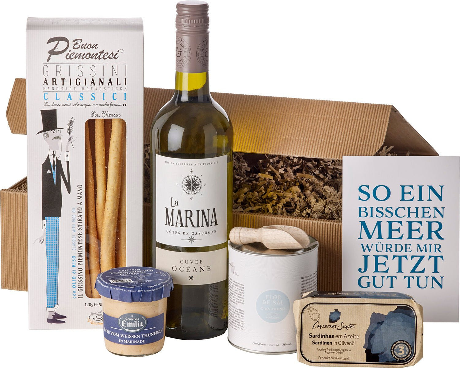 Geschenkset "Wertvolles Strandgut" Präsente - Spree Gourmet