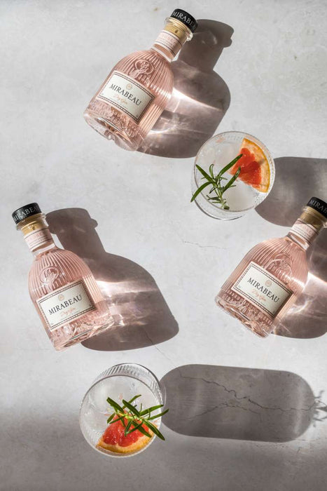 Mirabeau Dry Gin (0,2 l) + Mirabeau Glas Spirituosen - Spree Gourmet