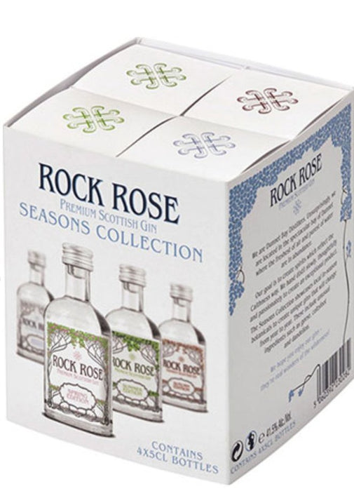 Rock Rose Miniatur 'Seasons Collection' Gift Pack Spirituosen - Spree Gourmet