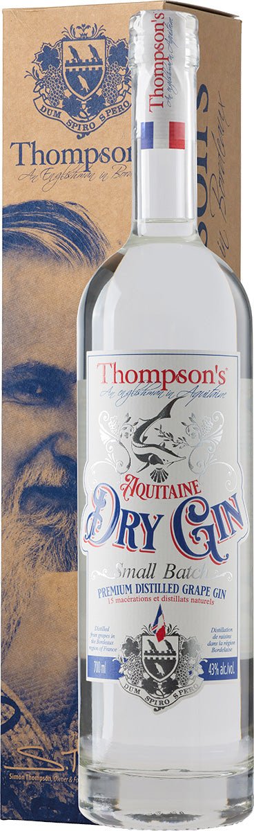 Thompson's bordelais grape Gin in Geschenkbox Spirituosen - Spree Gourmet