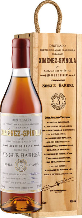 Ximénez-Spinola - Brandy Single Barrel Spirituosen - Spree Gourmet